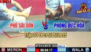Trận 33 CPC1 5/5/2025 - Anh Phú Sài Gòn Và Anh Phong Đức Hòa