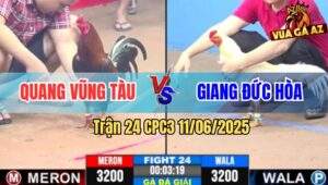 Trận 24 CPC3 11/6/2025 - Anh Quang Vũng Tàu Gặp Anh Giang Đức Hòa