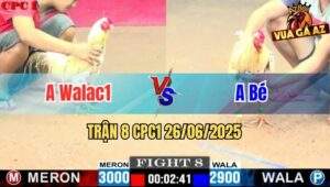 Trận 8 CPC1 26/06/2025 - Đội Walac1 Đối Đầu Với Đội Anh Bé
