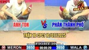 Trận 10 CPC1 10/7/2025 - Anh Phán Thành Phố Hạ Anh Trong 1 Tay Nước