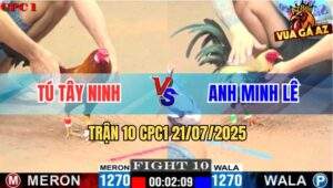 Trận 10 CPC1 21/7/2025 - Chuối Trắng Anh Minh Lê Đâm Không Bỏ Chân Nào