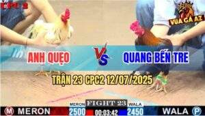 Trận 23 CPC2 11/7/2025 - Anh Quẹo Đi 2 Con Chạy Chẵn 1 Cặp