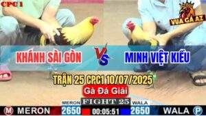 Trận 25 CPC1 10/7/2025 - Anh Khánh Sài Gòn Gặp Anh Minh Việt Kiều