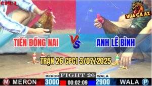 Trận 26 CPC1 3/7/2025 - Gà Cú Anh Xuân Đá Điều Gục Ngã Trong Vũng Máu