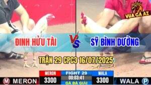 Trận 29 CPC3 16/7/2025 - Chúc Mừng Anh Sỹ Được 9 Điểm Sau 3 Vòng Đấu