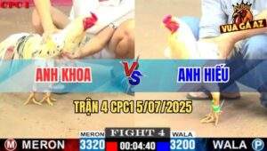 Trận 4 CPC1 5/7/2025 - Anh Khoa Hạ Anh Hiếu Chỉ Sau 1 Tay Nước