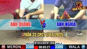 Trận 32 CPC1 1/7/2025 - Anh Quang Bến Tre Vs Anh Nghĩa