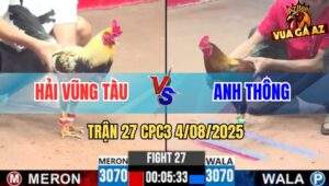 Trận 27 CPC3 4/8/2025 - Anh Hải Vũng Tàu Và Anh Thông