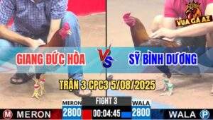 Trận 3 CPC3 5/8/2025 - Anh Giang Đức Hòa Và Anh Sỹ Bình Dương