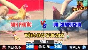 Trận 4 CPC3 5/8/2025 - Điều Cọp Anh Un Campuchia Đá Gà Cú Chạy Mất Dép