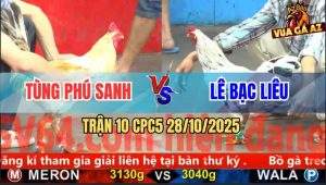 Trận 10 CPC5 28/10/2025 - Anh Tùng Phú Sanh Và Anh Lê Bạc Liêu