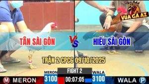 Trận 2 CPC6 9/10/2025 - Anh Tân Sài Gòn Và Anh Hiếu Sài Gòn