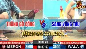 Trận 20 CPC6 27/10/2025 - Bướm Dí Ăn 6 Buông Đuôi 2 Nốt Nhạc Đập Cánh