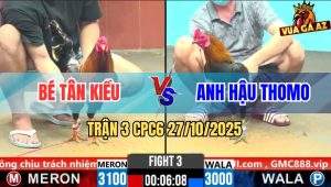 Trận 3 CPC6 27/10/2025 - Điều Đá Que Lấy Tiền Mua Xe Nhanh Gọn