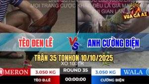 Trận 35 TonHon 10/10/2025 - Anh Tèo Đen Lê Và Anh Cường Biện