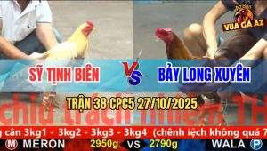 Trận 38 CPC5 27/10/2025 - Anh Sỹ Tịnh Biên Và Anh Bảy Long Xuyên