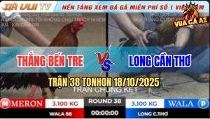 Trận 38 TonHon 18/10/2025 - Chúc Mừng Long Cần Thơ Lên Ngôi Vô Địch
