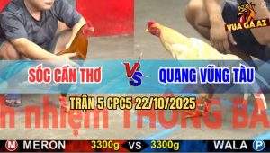 Trận 5 CPC5 22/10/2025 - Anh Sóc Cần Thơ Và Anh Quang Vũng Tàu