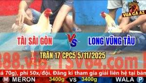 Trận 17 CPC5 5/11/2025 - Anh Tài Sài Gòn Và Anh Long Sài Gòn