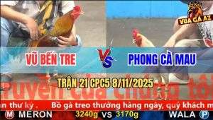 Trận 21 CPC5 8/11/2025 - Anh Vũ Bến Tre Và Anh Phong Cà Mau