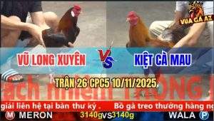 Trận 26 CPC5 10/11/2025 - Anh Vũ Long Xuyên Và Anh Kiệt Cà Mau