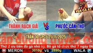 Trận 30 CPC5 21/11/2025 - Gà Điều Anh Thành Chui Tọt Vô Chân Gà Bướm