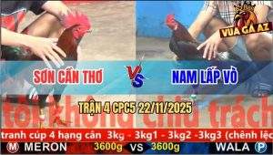 Trận 4 CPC5 22/11/2025 - Que Mặt Râu Đá Điều Lìa Giò Ngay Đòn Đầu Tiên