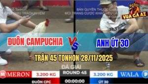 Trận 45 TonHon 28/11/2025 - Anh Đuôn Campuchia Gặp Anh Út 30