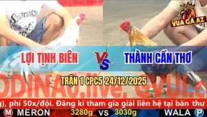Trận 1 CPC5 24/12/2025 - Bướm Anh Lợi Nhảy Cò Cò Đâm Gà Cú Chết Đứng