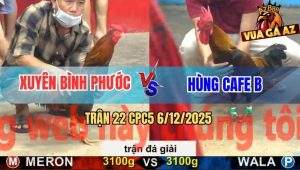 Trận 22 CPC5 6/12/2025 - Anh Xuyên Bình Phước Gặp Anh Hùng Cafe B