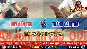 Trận 26 CPC5 13/12/2025 - Chuối Đen Anh Huy Gãy Giò Gồng Hòa Đẳng Cấp