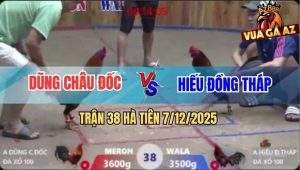Trận 38 Hà Tiên 7/12/2025 - Cánh Gà Anh Hiếu May Độ, Nhấc Chân Là Cựa