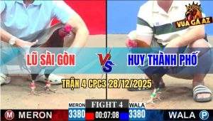 Trận 4 CPC3 28/12/2025 - Điều Xanh Anh Huy Đâm Cây Lưng Que Lật Xe