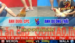 Trận 26 CPC5 22/12/2025