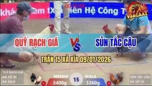 Trận 15 Xà Xía 9/1/2026 - Khét Nhập Vô Đá Chuối Bể Dái Chạy Bay Bồ