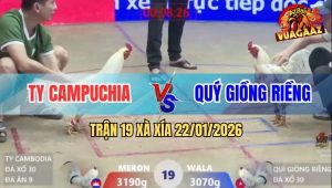 Trận 19 Xà Xía 22/1/2026 - Bướm Hiệu Anh Ty Campuchia Đá Như Sam Sít