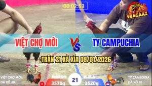 Trận 21 Xà Xía 8/1/2026 - Điều Xanh Kẹp Vô Xin Nhẹ Điều Đỏ Cặp Giò