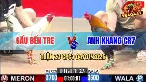 Trận 23 CPC3 4/1/2026 - Điều Xanh Đá Quá Cay Hạ Bướm Trong 1 Tay Nước