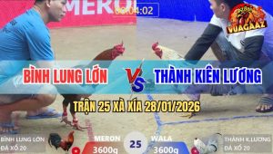 Trận 25 Xà Xía 28/1/2026 - Điều Lùa Đá 1 Hơi, Bướm Chết Không Kịp Ngáp